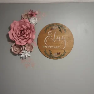 Mini Large paper flower set